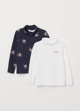 Комплектом водолазка, гольф на девочек, h&m