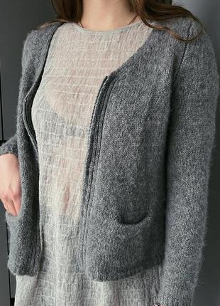 Maud&sacha шикарна кофтина жакет зіп альпака светр2 фото