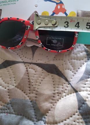 Стильные солнце защитные очки на масика4 фото