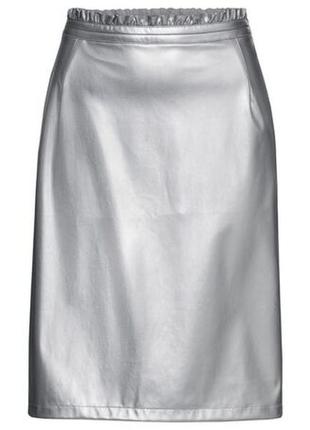 Женская элегантная юбка esmara® имитация кожы размер s m l:1 фото