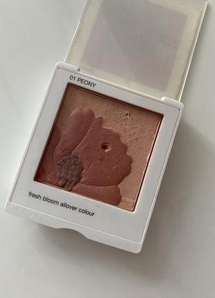 Clinique fresh bloom allover colour компактні рум'яна, оригінал
