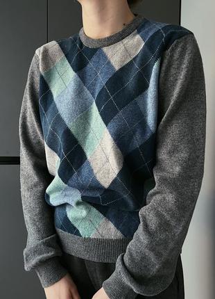 Woolmark m&s стиль якість вовна светр