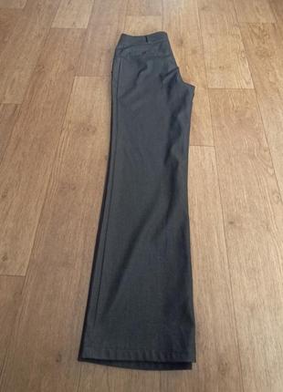 🌲🎉 красивые брюки женские прямые средняя посадка т. серые меланжосень/зима🌲🎉4 фото