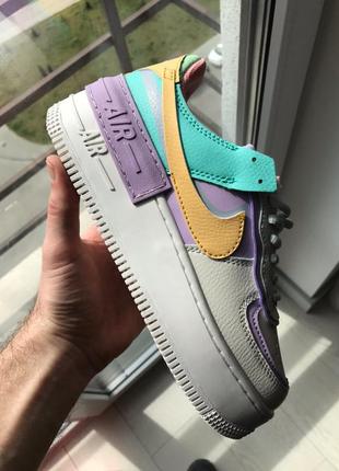 Кросівки кеди  nike air force shadow pale ivor  кеды кроссовки