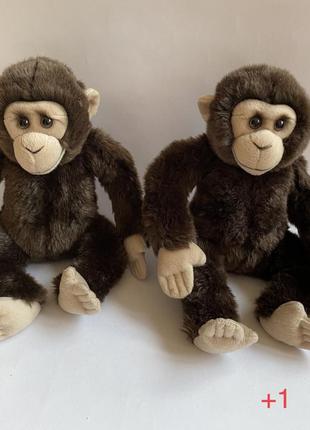 Мягкая игрушка шимпанзе обезьяна от wwf анна клаб плюш anna club plush