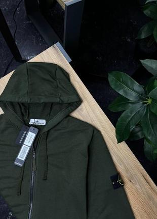 Zip hoodie stone island aligator 🐊1 фото