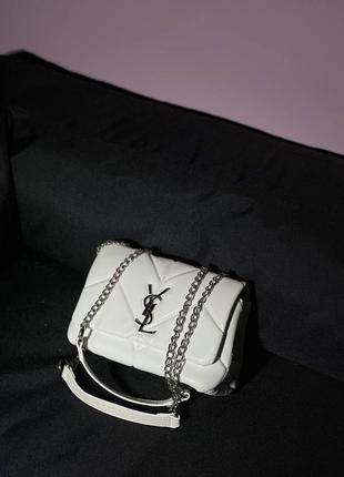 Yves saint laurent puff mini white