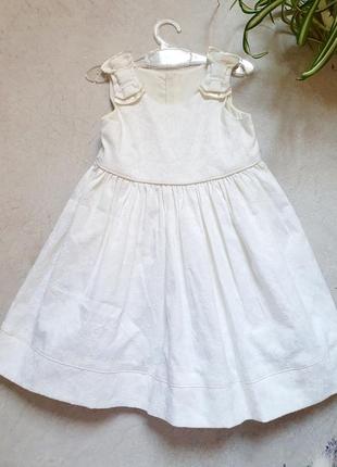 Нарядное детское платье 2-3г