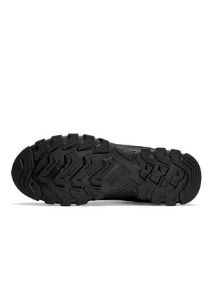 Зимние мужские кроссовки nike rivah gore-tex all black fur2 фото