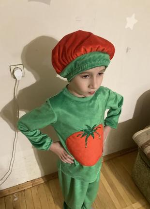 Костюм помідор.
