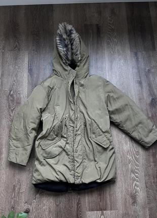 Куртка  парка дитяча zara