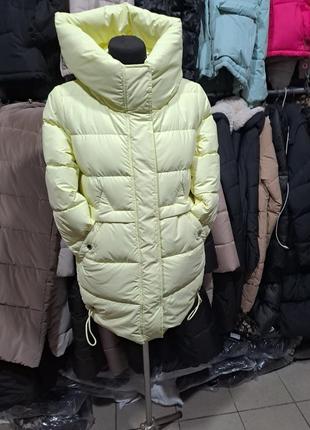 Зимняя удлиненная куртка1 фото