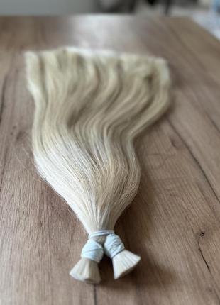 Натуральные славянские белые волосы2 фото