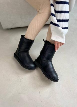 Кожаные угги ugg