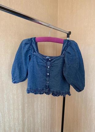 Кроптоп river island 11/12 лет