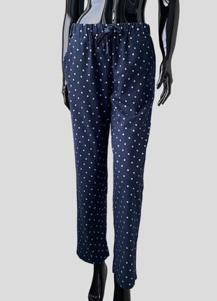 Фланелевые хлопковые новые домашние пижамные брюки next 100 % хлопок пижама