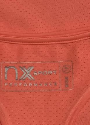 Спортивная майка nx sport next  коралловая ярко малиновая  размер 12/l7 фото