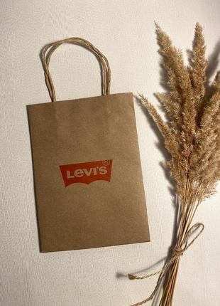 Пакет картонний, подарункове пакування для ременя, пакет під ремінь або гаманець пакет під ремінь пакет для ременя в стилі levi's levis левіс