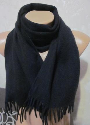 Кашемировый шарф 100% кашемир. состояние новая ширина 27.5, длина 1271 фото