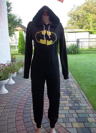 ( 14 - 16 лет ) batman теплый кигуруми пижама домашний комбинезон новый2 фото
