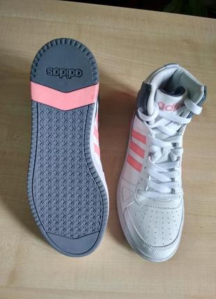 Кросівки adidas neo women hoops team mid shoes aw4855 оригінал!2 фото