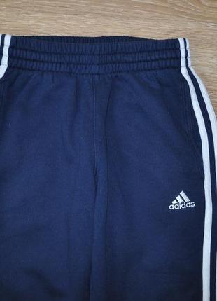 Спортивные подростковые утепленные брюки adidas2 фото