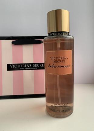 Мист, парфюмированный спрей для тела victoria secret оригинал миста, mist amber romance