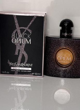 Туалетна вода yves saint laurent black opium, 50 мл.