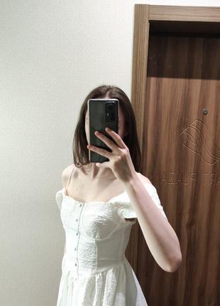 Белое нежное платье принцессы3 фото