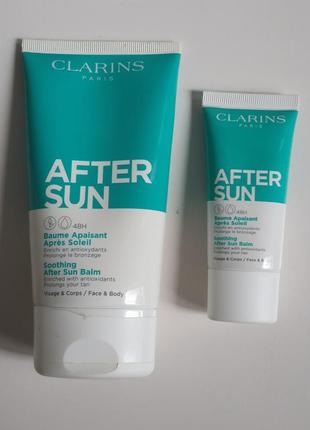 Бальзам после загара для повышения устойчивости загара clarins after sun soothing after sun balm6 фото