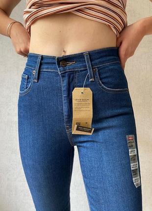 Levi's mile high super skinny women's jeans1 фото