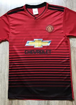 Подростковая футболка manchester united футбольная джерси форма