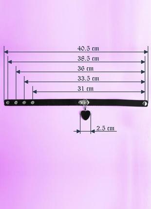 Знижка ляльковий чорний чокер з сердечком лоліта кідкор прикраса на шию ошейник черный с сердцем аниме косплей скидка2 фото