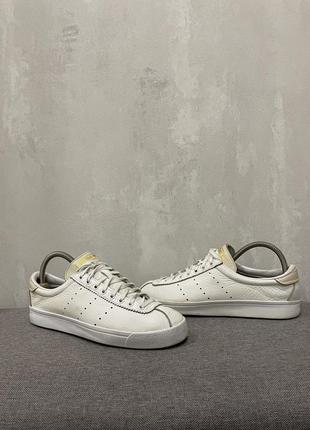 Кожаные осенние кеды обуви adidas lacombe casual, размер 40-41, 25.5 см
