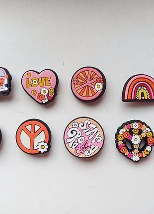 Джибитсы аксессуары для обуви крокс