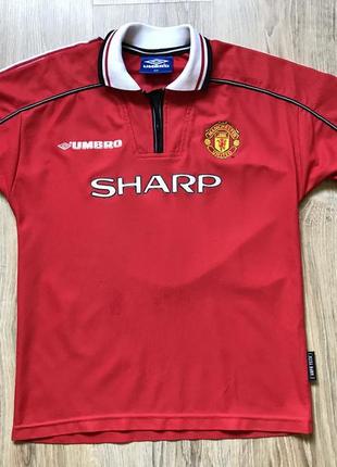 Підліткова колекційна футбольна джерсі umbro manchester united1 фото