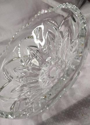 Ваза - цукерниця ( кришталь )