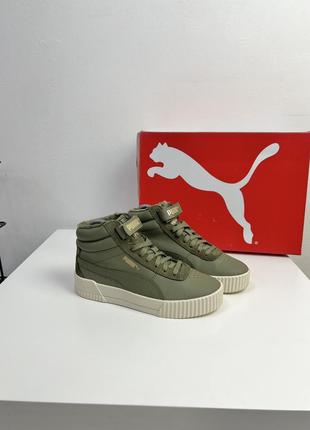 Зимові кросівки puma carina mid wtr7 фото