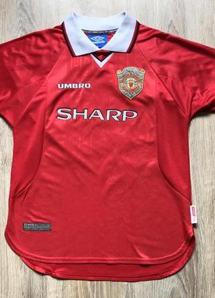 Подростковая коллекционная футбольная джерси umbro manchester united