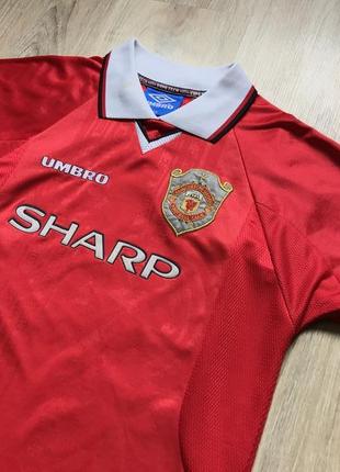 Подростковая коллекционная футбольная джерси umbro manchester united3 фото