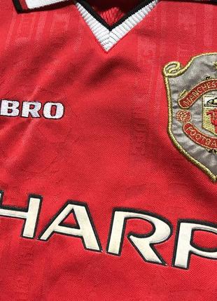 Подростковая коллекционная футбольная джерси umbro manchester united4 фото