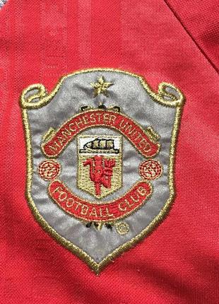 Подростковая коллекционная футбольная джерси umbro manchester united5 фото