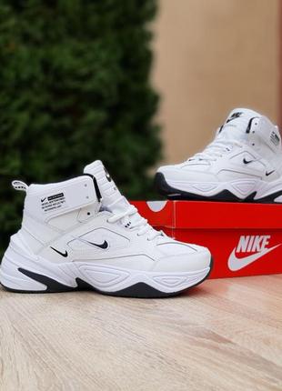 Кроссовки зимние мех nike m2k tekno7 фото