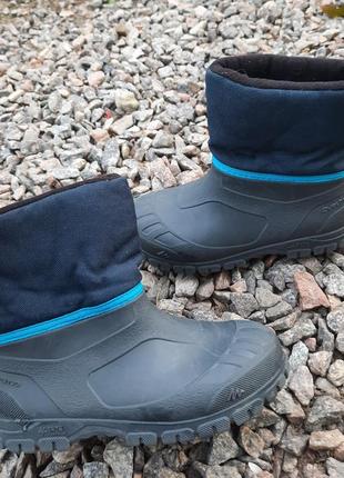 Непромокальні теплі термо чоботи зимові чоботи quechua decathlon