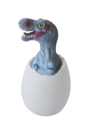 3d лампа ночник аккумуляторный "яйце динозавра" el-543-122 фото