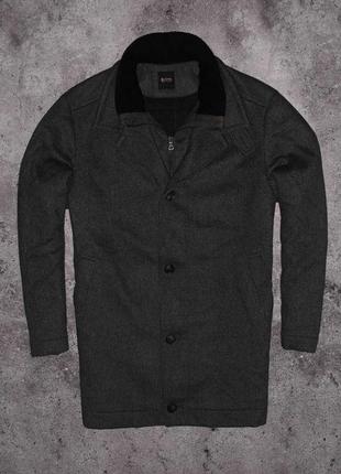 Hugo boss coxx cashmere wool coat (мужское пальто кашемир шерсть)1 фото