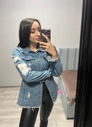 Джинслва курточка