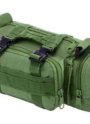 Сумка поясная модульная (фанни пак) eagle molle m03g green