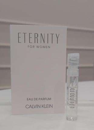 Пробник парфюмированной воды calvin klein eternity for women1 фото