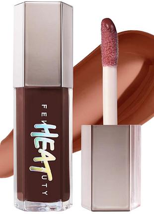 Блеск-плампер для губ fenty beauty gloss bomb heat universal lip luminizer + plumper 04 hot chocolit heat 9 мл